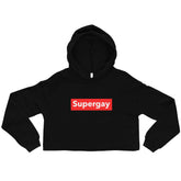 Supergay Crop Hoodie